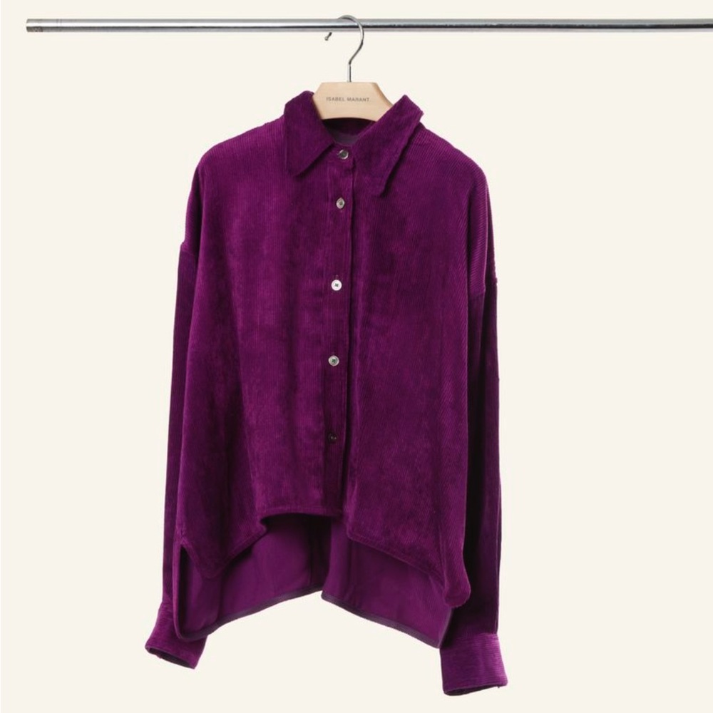 Isabel Marant Fanao shirt in fuchsia